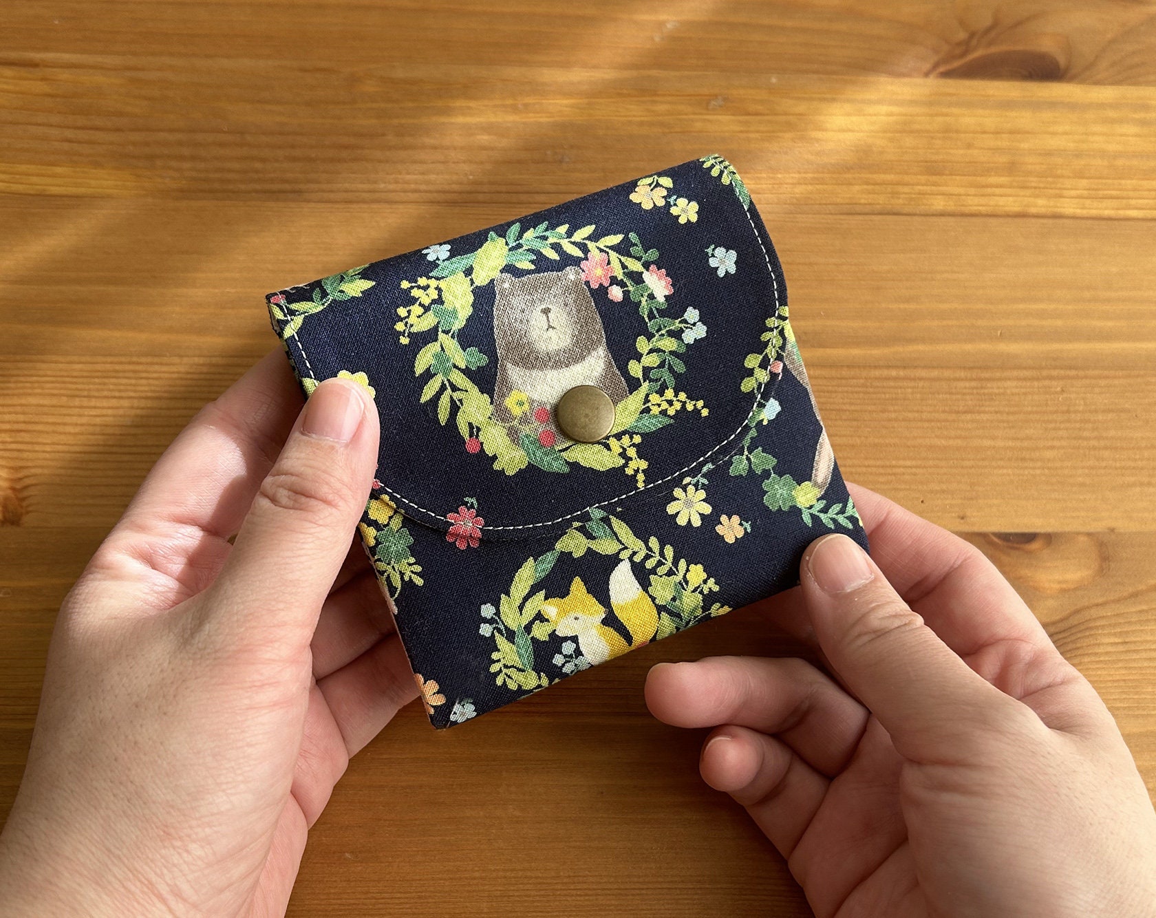 Pattern; PDF Tutorial of Change Purse With 3 Pockets; Step-by-step ...