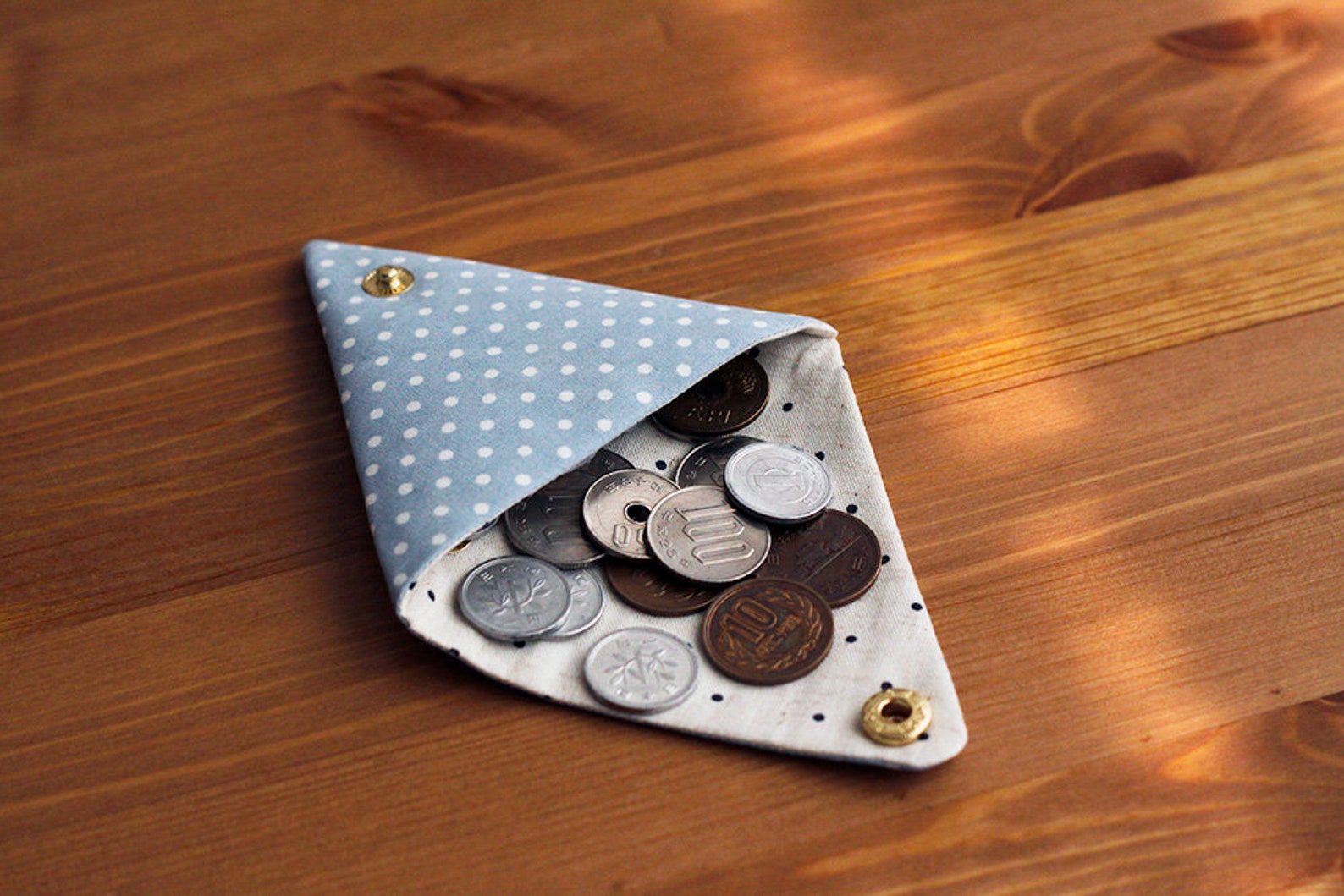 Pattern Triangular Coin Purse / Tutorial for Coin Card Purse Etsy