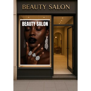 Professional Beauty Salon Poster, Inspired Feminine Wall Art, Printable Nail Salon Art,Luxury Nail Studio Decor, Fashion Print,Female Print.