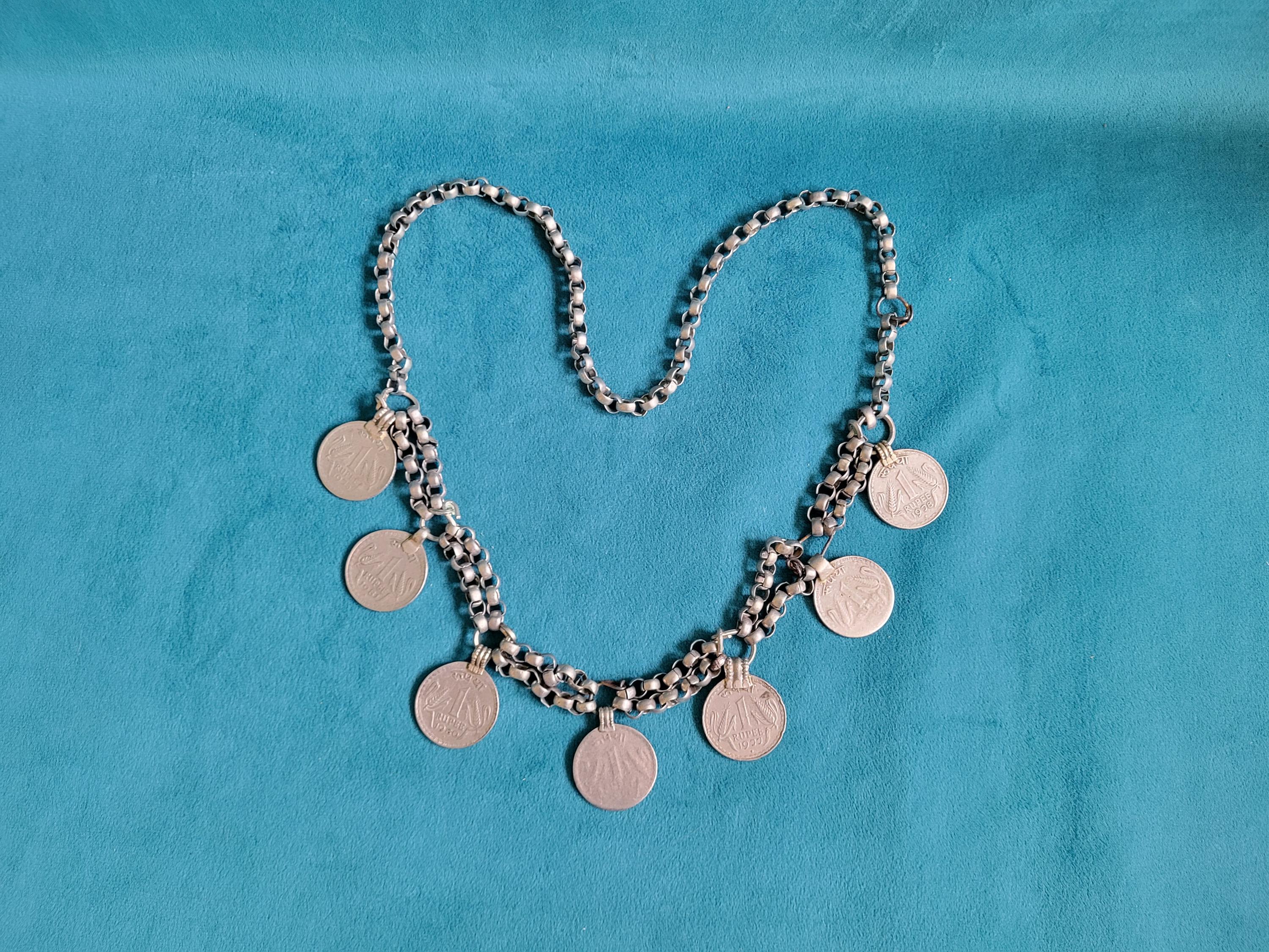 Indian Rupee Necklace - Etsy
