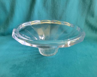 Crystal Alain Carre 14" Signed Large Bowl