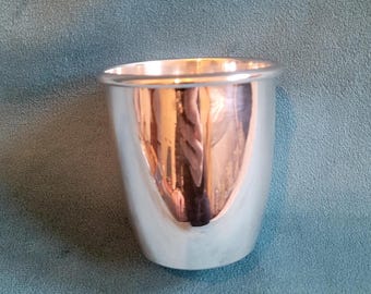 Greggio Italian Silver Plated Baby Cup
