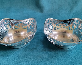 Samuel M. Levi Sterling Silver Pierced Nut Bowl-Each