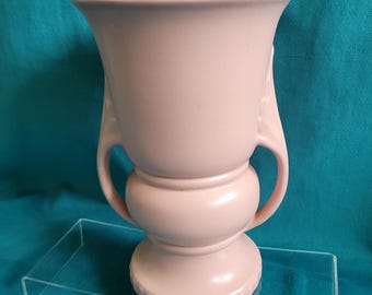 Abingdon Pink Vintage 118 Handled Urn Vase