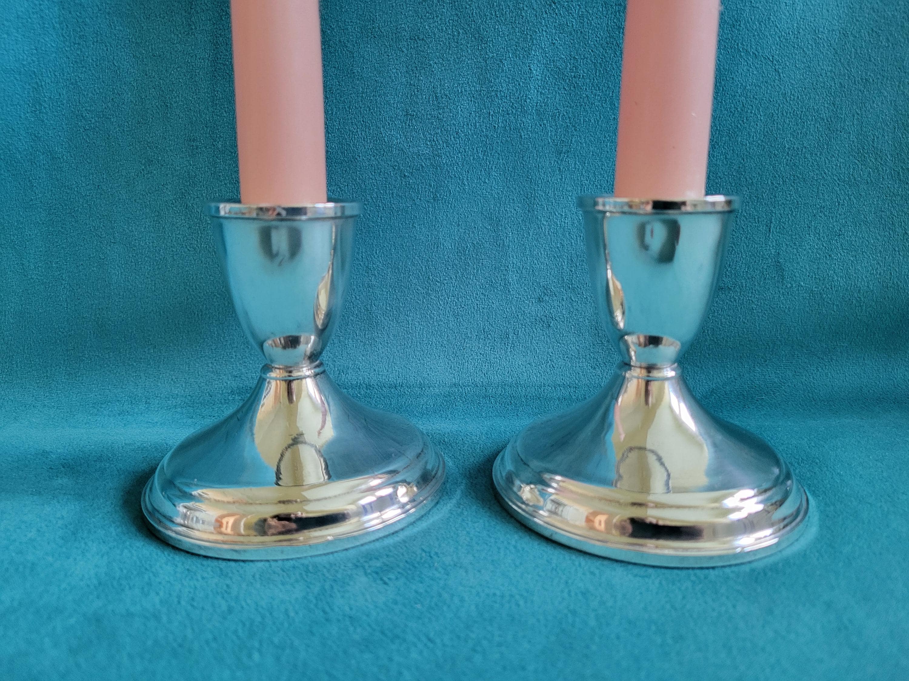 Duchin Creation Weighted Sterling Candlestick Holder - Etsy