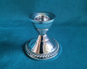 Sterling Silver Weighted Candleholder