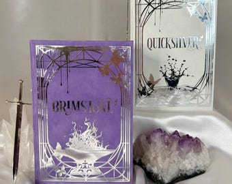 Quicksilver & Brimstone Custom Bookbinding Series - Special Edition - Customizable colors