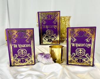 The Magicians Triology - Custom Bookbinding Set - Special Edition - Customizable colors