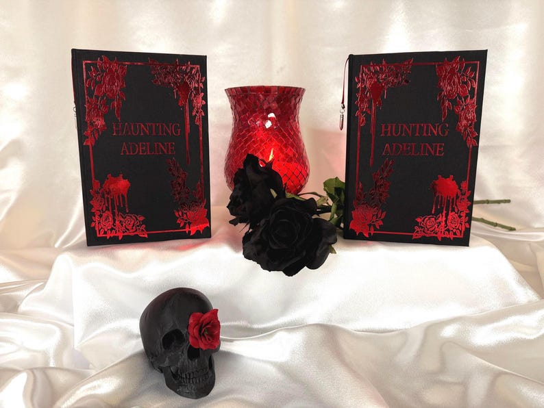 Cat and Mouse Duet - Haunting Adeline & Hunting Adeline – Custom Bookbinding Set - Customizable Colors image 1