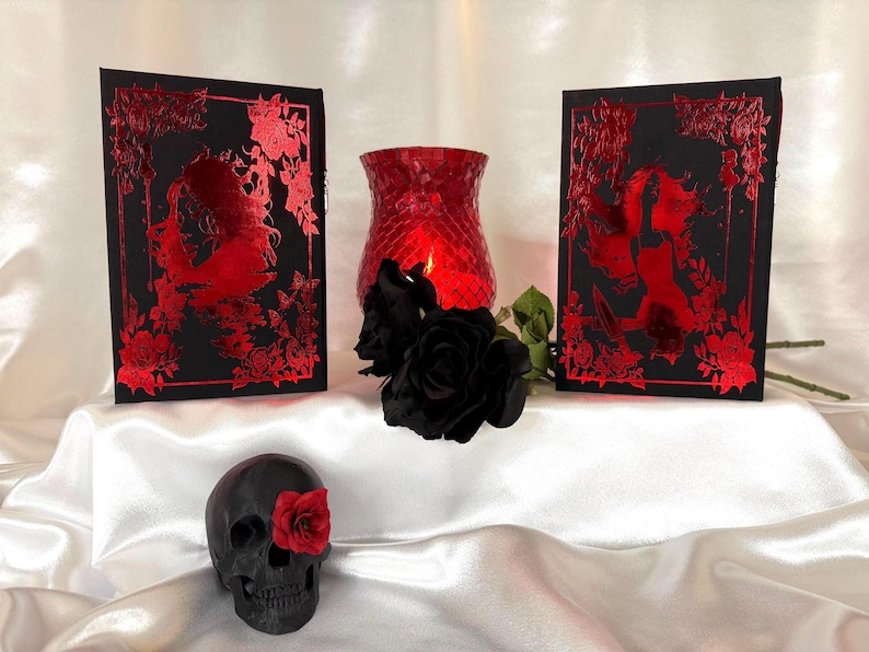 Cat and Mouse Duet - Haunting Adeline & Hunting Adeline – Custom Bookbinding Set - Customizable Colors image 2
