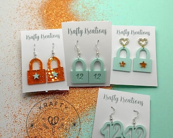 Showgirl Themed Earring SVG Bundle 12 | Digital Download for Laser Cut Earrings | Digital Download Only | Glowforge Tested
