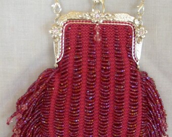 Take Me To The Prom - Bead Knitted Purse