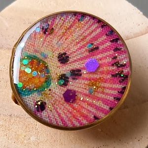 adjustable ring, designer ring, resin ring, round ring, steel ring, gold plated ring, handmade ring, unique ring