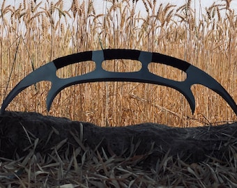 Klingon Bat'leth Replica: 46" Star Trek Cosplay Prop, Wall Decor