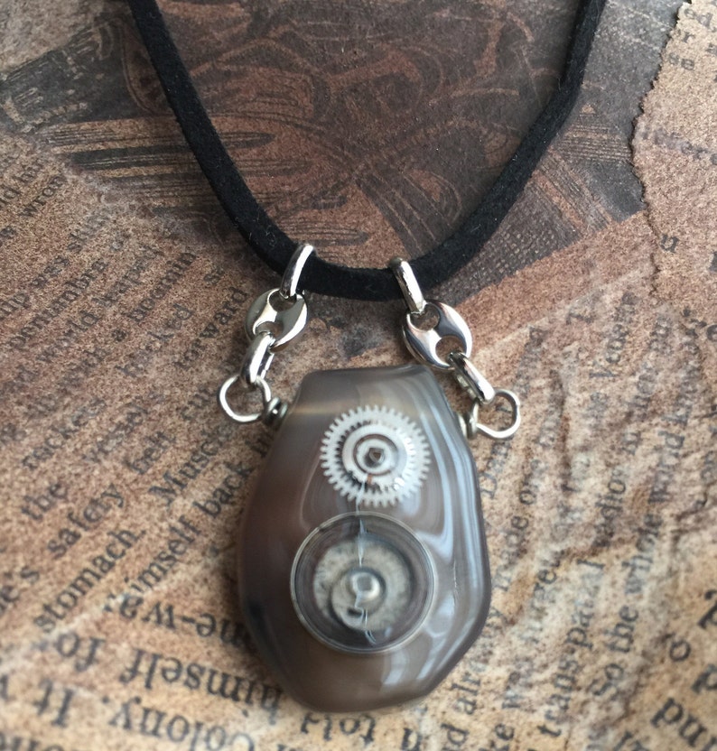 Punked Rocks Agate Choker