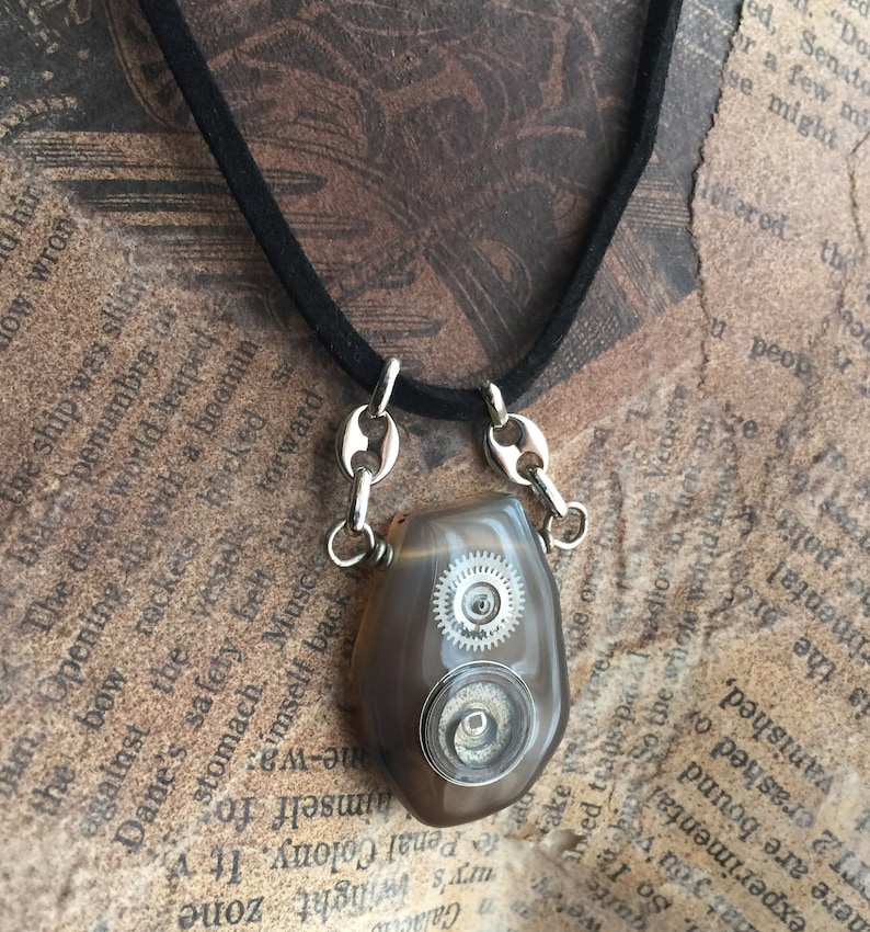 Punked Rocks Agate Choker