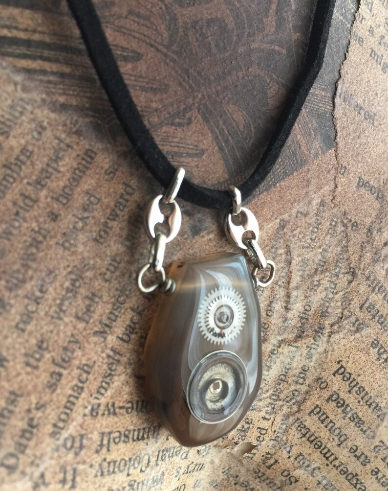 Punked Rocks Agate Choker
