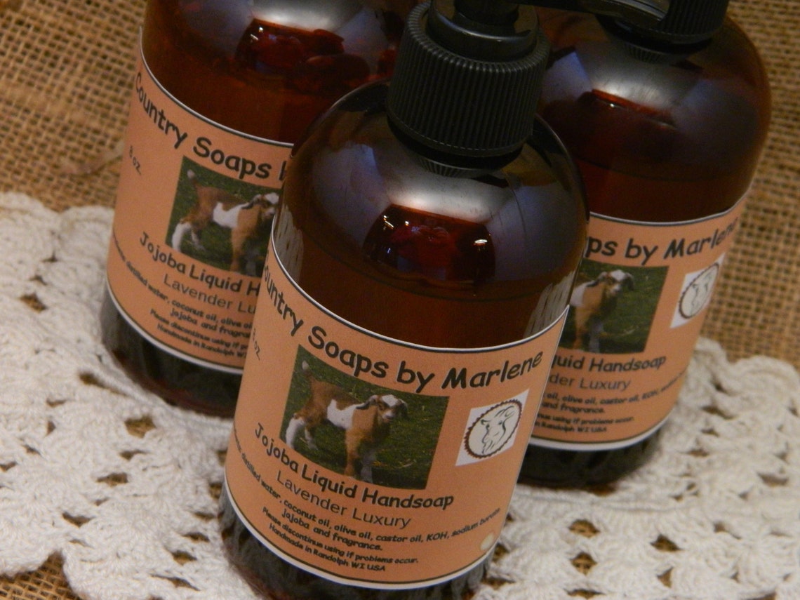 Lavender Luxury Liquid Hand Soap Etsy