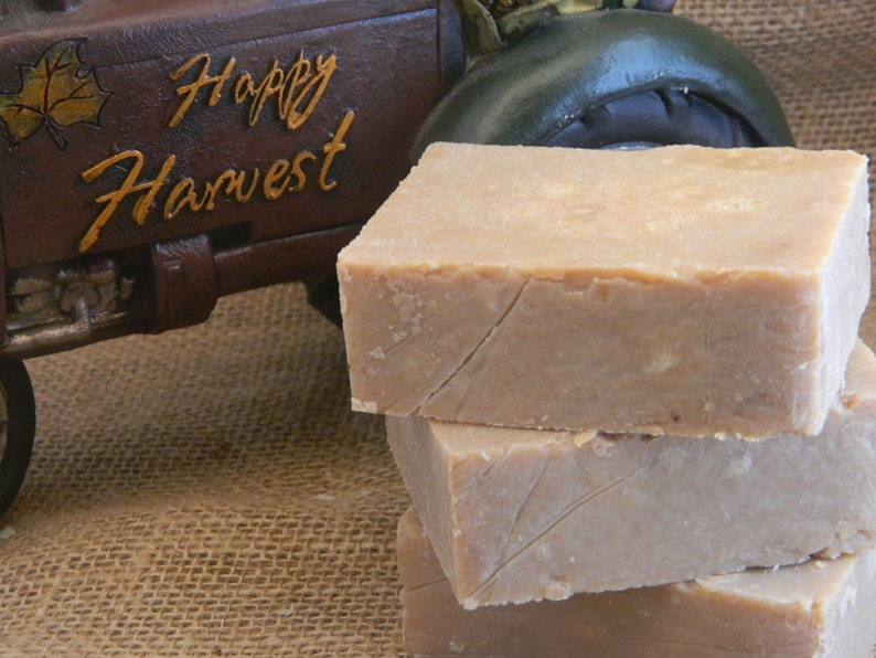 Harvest Ale Castile Goats Milk Soap No Coconut oil image 1