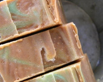 Jackfruit Kiwi goats milk soap Handmade soap Homemade soap Cold processed soap