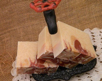 Spiced Winter Apple Goats Milk Soap Handmade soap Homemade soap Cold processed soap