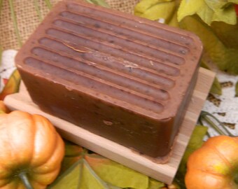 Pumpkin Pie Paradise Goats Milk Soap Gift Set Extra Large Farmhouse Bar