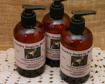 Indian Sandalwood Liquid Hand Soap 16 oz bottle refill size