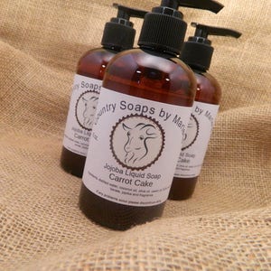 Carrot Cake Liquid Hand Soap image 2