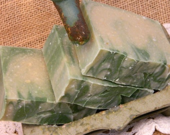 Cucumber Mint Goats Milk Soap