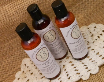 Almond Honey Hand and Body Lotion  4 oz Handmade Lotion Homemade Lotion Aloe Vera Lotion