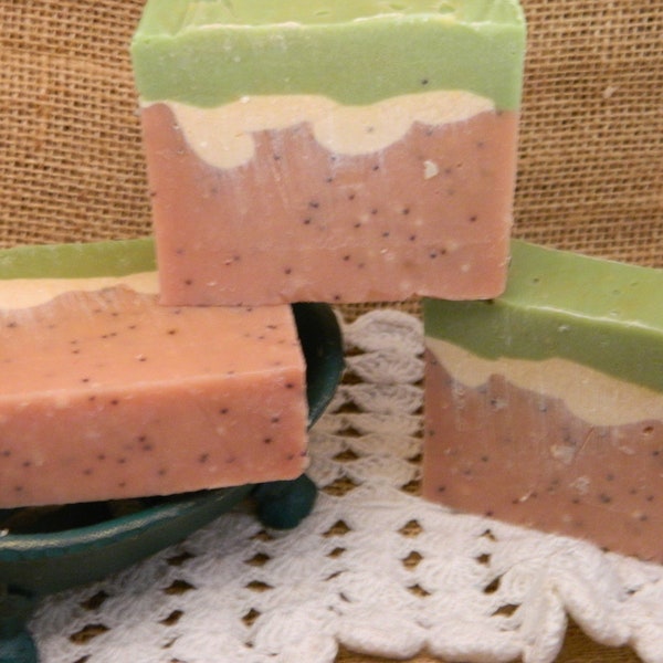 Melon Ball Goats Milk Soap