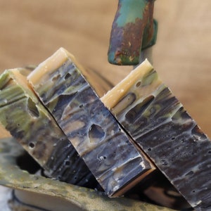 Oakmoss Sandalwood Goats Milk Soap- All Natural Soap, Homemade Soap, Handmade Soap, Handcrafted Soap, Goats Milk Soap, Cold Processed Soap