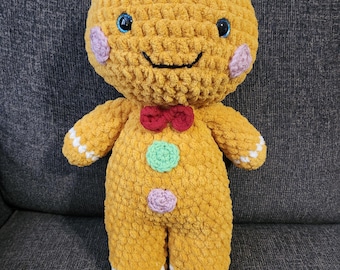 Crochet Gingerbread Stuffie