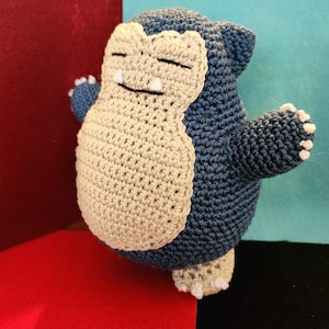 Snorlax inspired crochet creation