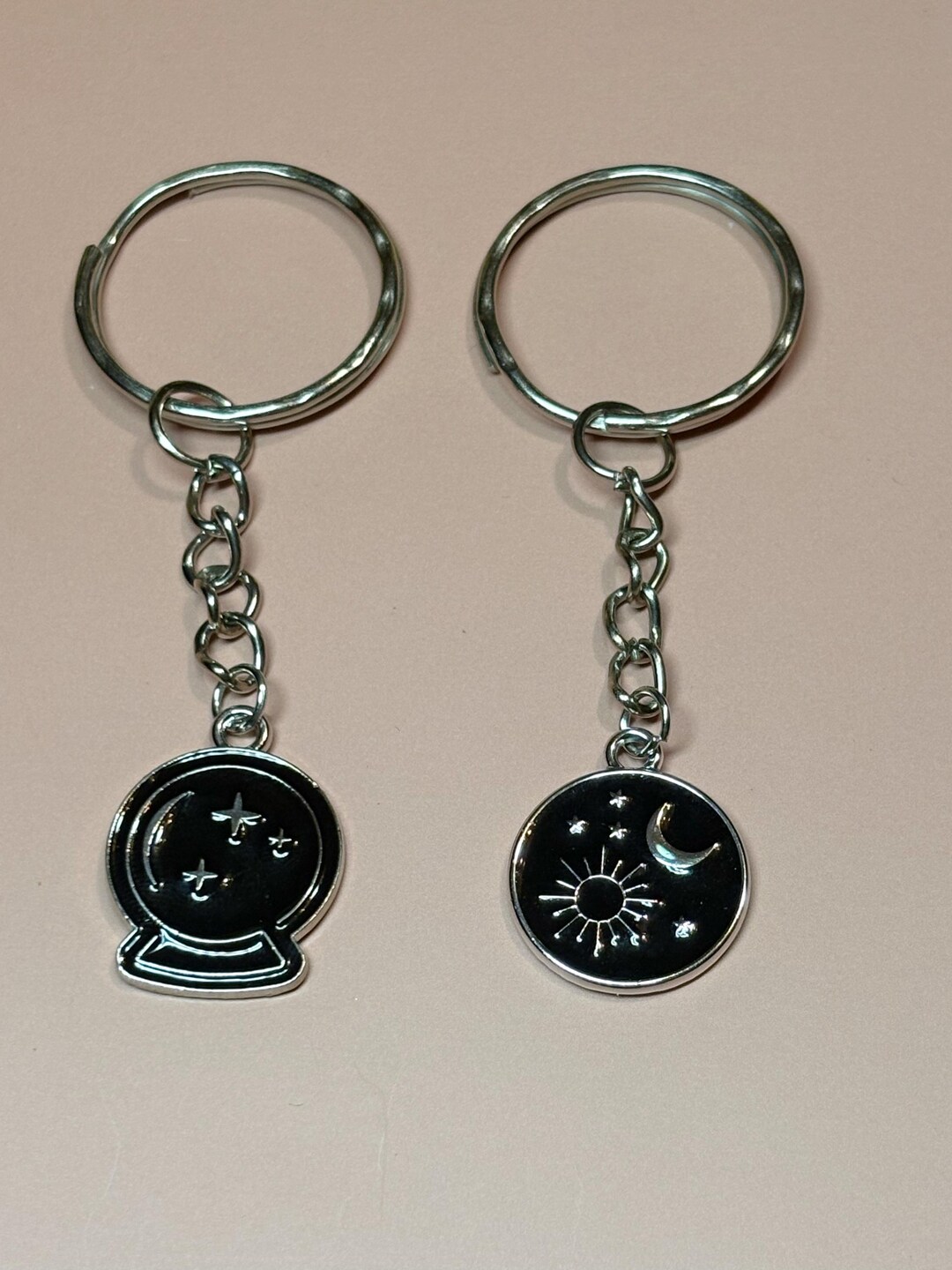 Gothic Bestie Divine Keychains 2pc - Etsy