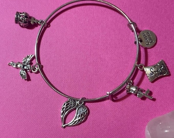 Sweet Things Bangle | Silver
