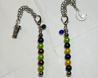 Tweek and Craig Themed Bag Charm / Keychain set
