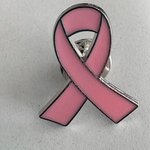 Breast cancer awareness pin