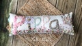 Freehand Embroidered Bohemian Letters Name Pillow Personalized Custom Made Up To FIVE Letters YelliKelli