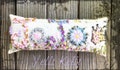 Freehand Embroidered Bohemian Letters Name Pillow Personalized Custom Made Up To Five Letters YelliKelli