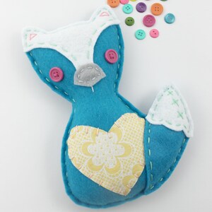 Felt Fox Plush Digital Pattern