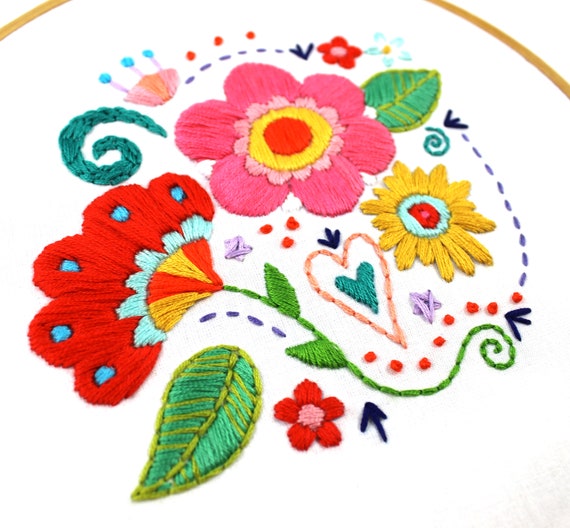 Hand embroidery  Embroidery patterns, Hand embroidery flowers, Hand embroidery  design patterns