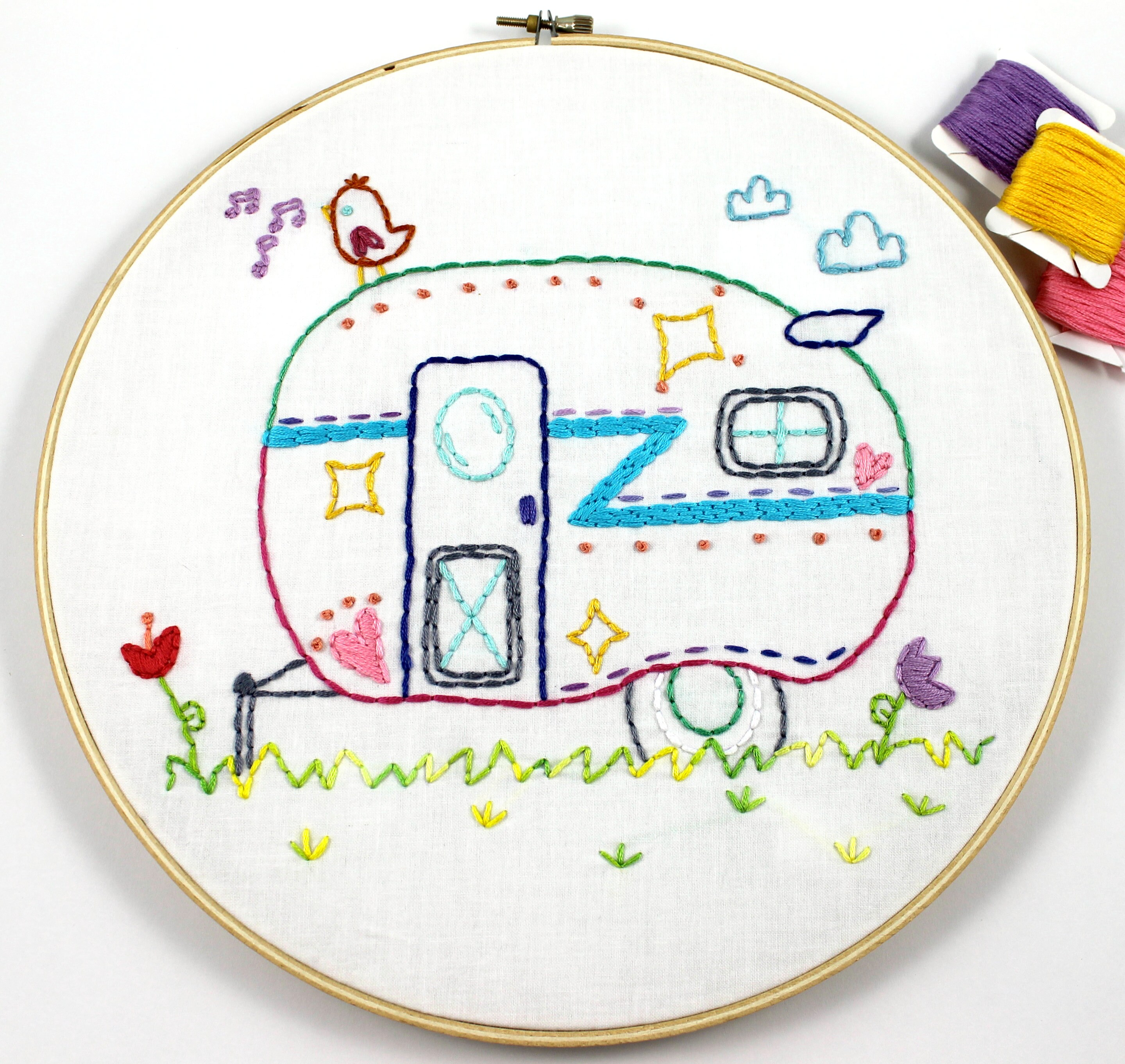 Iron On Hand Embroidery Patterns. Hand Sewing. Iron On Etsy