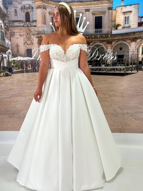 plus size beaded a line dress Primavera 14006 Dress main image 1
