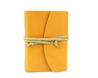 Small Pocket Journal Leather Notebook