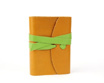 Small Pocket Journal Leather Notebook