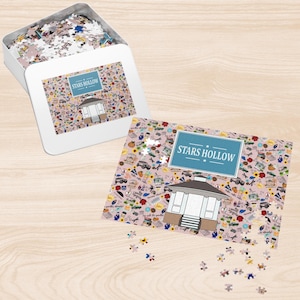 Gilmore Girl Puzzle (500,1000-Piece), Cute Gilmore Jigsaw Puzzle, Puzzle Gift for Gilmore Fans