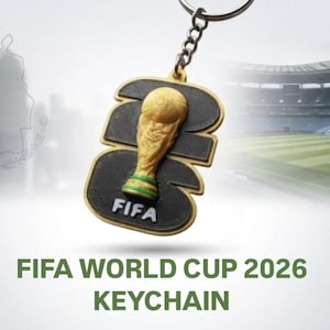 FIFA WORLD CUP 2026 3D Print Keychain