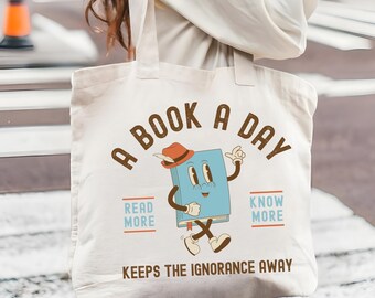 Funny English Teacher Tote Bag Librarian Gift Book Bag for History Teacher Grocery Bag Book Lover Gifts Bookish Shoulder Bag Bookish Gifts