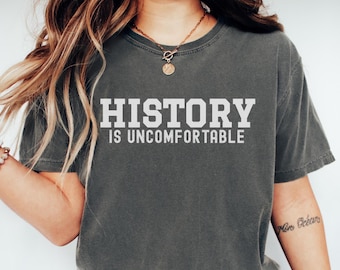 Retro History TShirt for History Lover Gift Social Studies Gift for History Major Shirt Graduation Gift for Teacher Male Teacher GOAT Tee